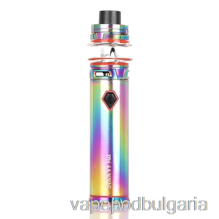 Vape 10000 Дръпки Smok Stick V9 & Stick V9 Max 60w Starter Kit V9 Max - Rainbow